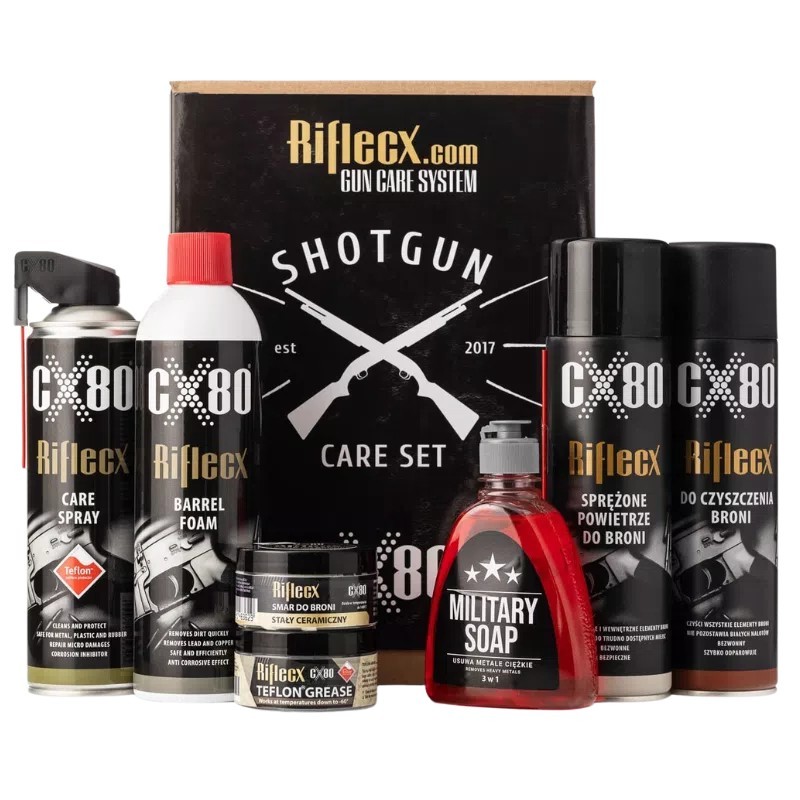 Zestaw do czyszczenia strzelby - Riflecx