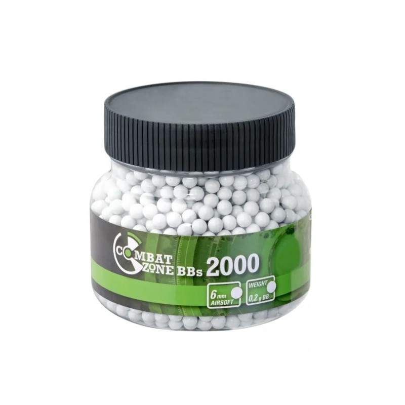Kulki BB 6mm basic 0,2g 2000szt - Combat Zone/Umarex