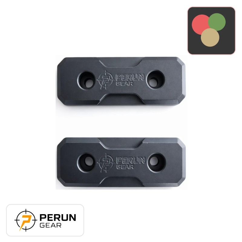 Perun Gear - zewnętrzne dodatkowe ciężarki stacker do stabilizacji broni - okladka